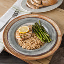 Carlisle Mingle 5400617 Copper Melamine Round Charger 12.5"