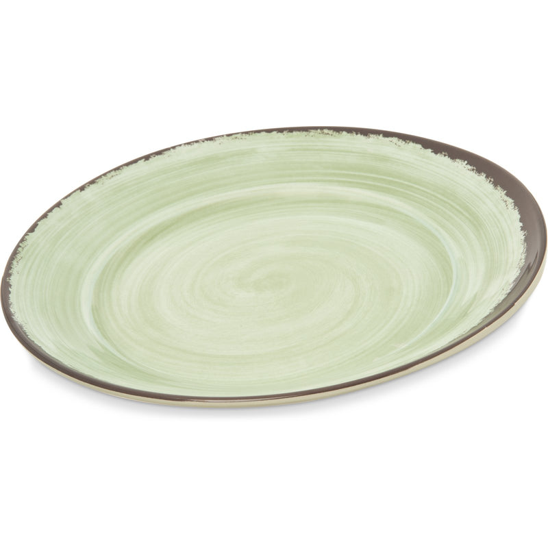 Carlisle Mingle 5400646 Jade Melamine Round Charger 12.5"
