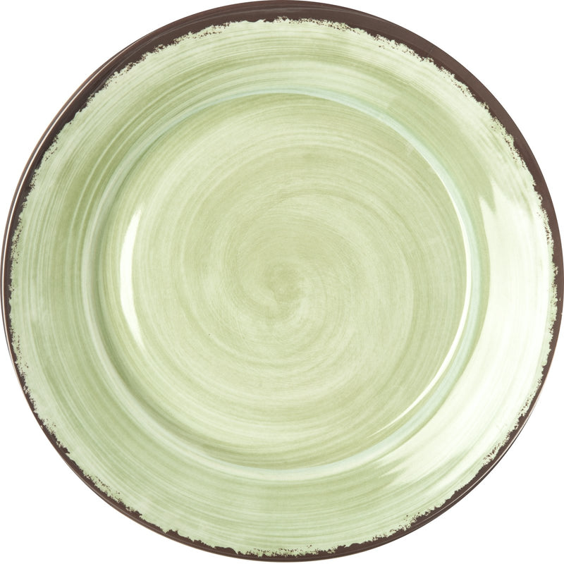 Carlisle Mingle 5400646 Jade Melamine Round Charger 12.5"