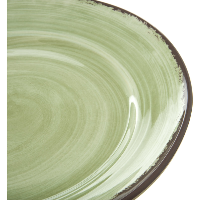 Carlisle Mingle 5400646 Jade Melamine Round Charger 12.5"