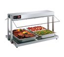 Hatco Glo-Ray® Countertop Buffet Warmer (3) 12" x 20" Pan Capacity 48"W Aluminum