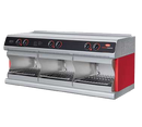 Hatco Thermo-Finisher® Electric 3-Bay Food Finisher 3 Upper Elements & 3 Lower Elements 36"W Stainless Steel
