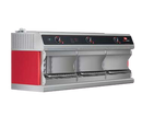Hatco Thermo-Finisher® Electric 3-Bay Food Finisher 3 Upper Elements 42"W Stainless Steel