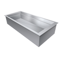 Hacto Drop-In Cold Food Unit Insulated 19"L x 27"D Stainless Steel