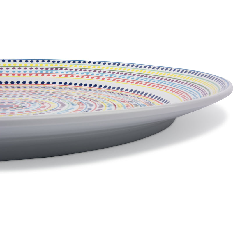 Carlisle Parasol PAR2200 Melamine Round Platter 18"