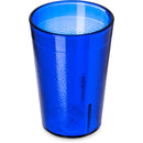 Carlisle 552647 Stackable SAN Plastic Royal Blue Tumbler 8 oz