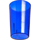Carlisle 552647 Stackable SAN Plastic Royal Blue Tumbler 8 oz