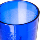 Carlisle 552647 Stackable SAN Plastic Royal Blue Tumbler 8 oz