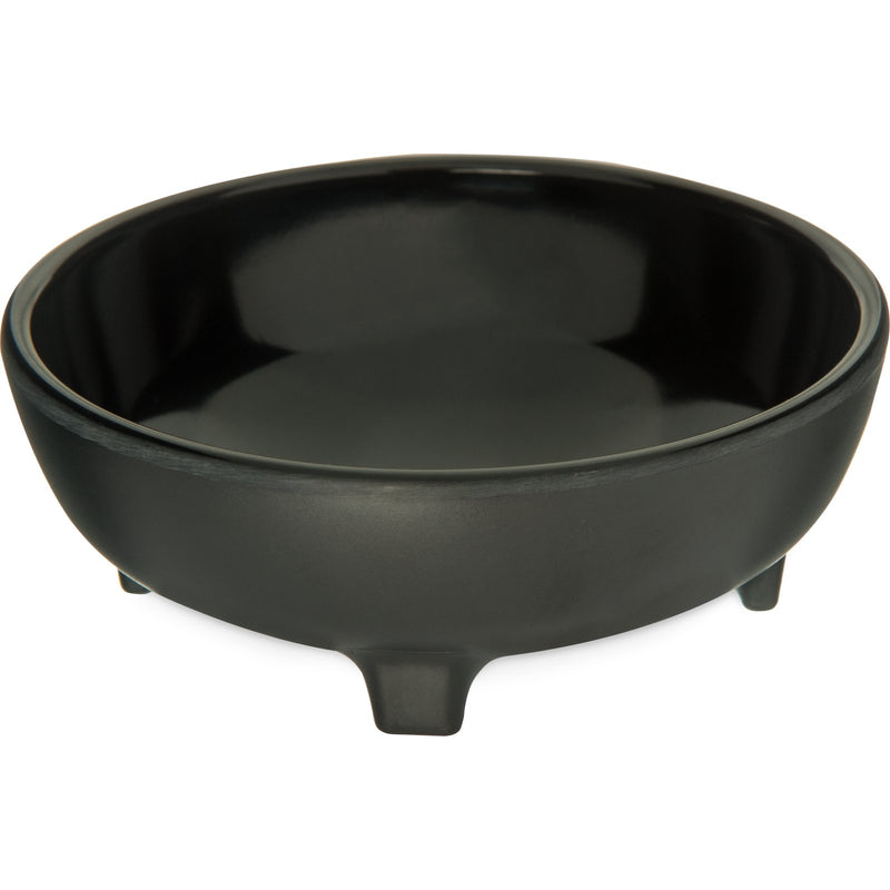 Carlisle 0878RD03 Black Molcajete 8 oz