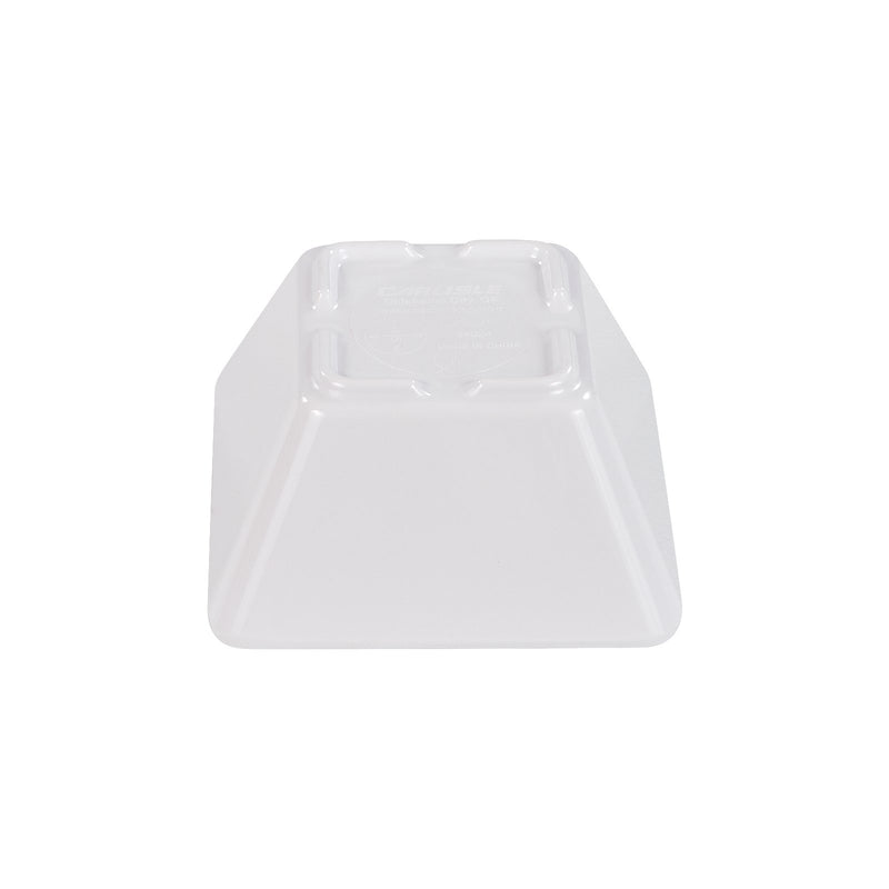 Carlisle Grove 6402602 Melamine White Square Bowl 14 Oz