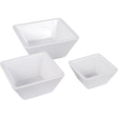 Carlisle Grove 6402402 Melamine White Square Bowl 3 Oz