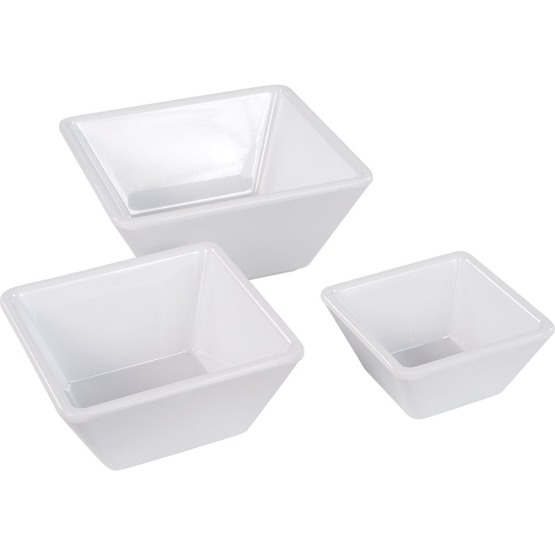 Carlisle Grove 6402602 Melamine White Square Bowl 14 Oz