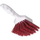 Carlisle 4054105 Sparta Red Utility Scrub Brush 8" x 3"