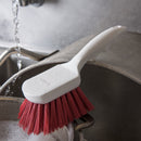 Carlisle 4054105 Sparta Red Utility Scrub Brush 8" x 3"