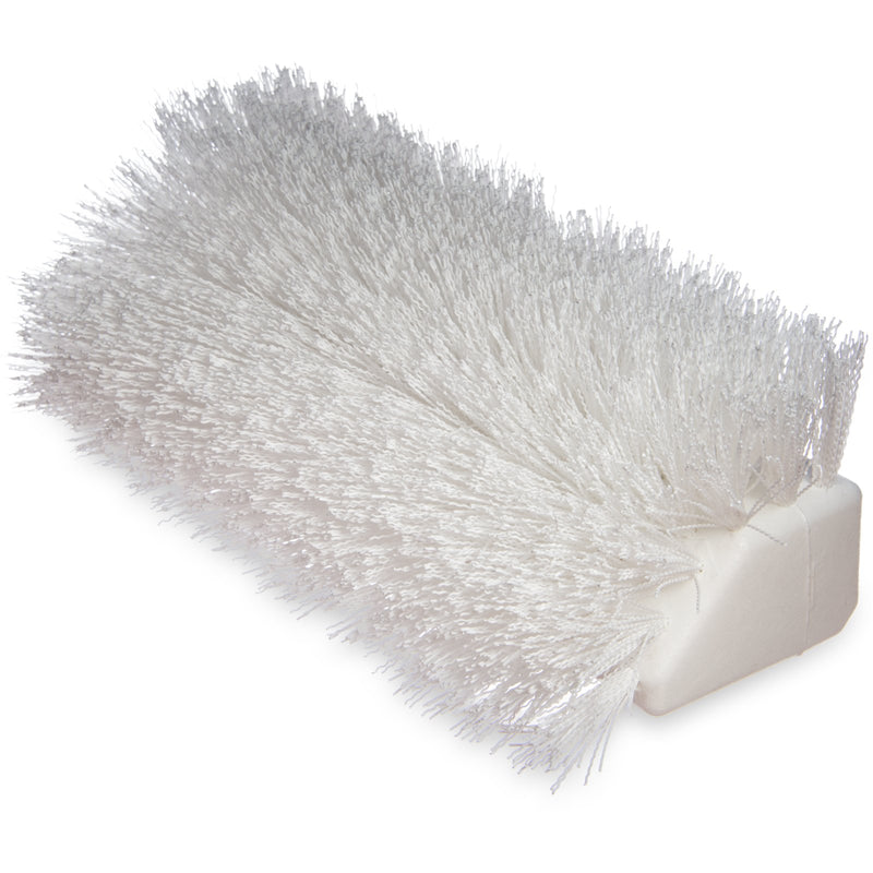 Carlisle 4042302 Sparta Hi-Lo White Floor Scrub Brush 10"