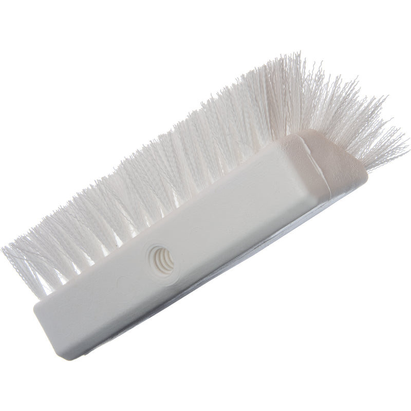 Carlisle 4042302 Sparta Hi-Lo White Floor Scrub Brush 10"