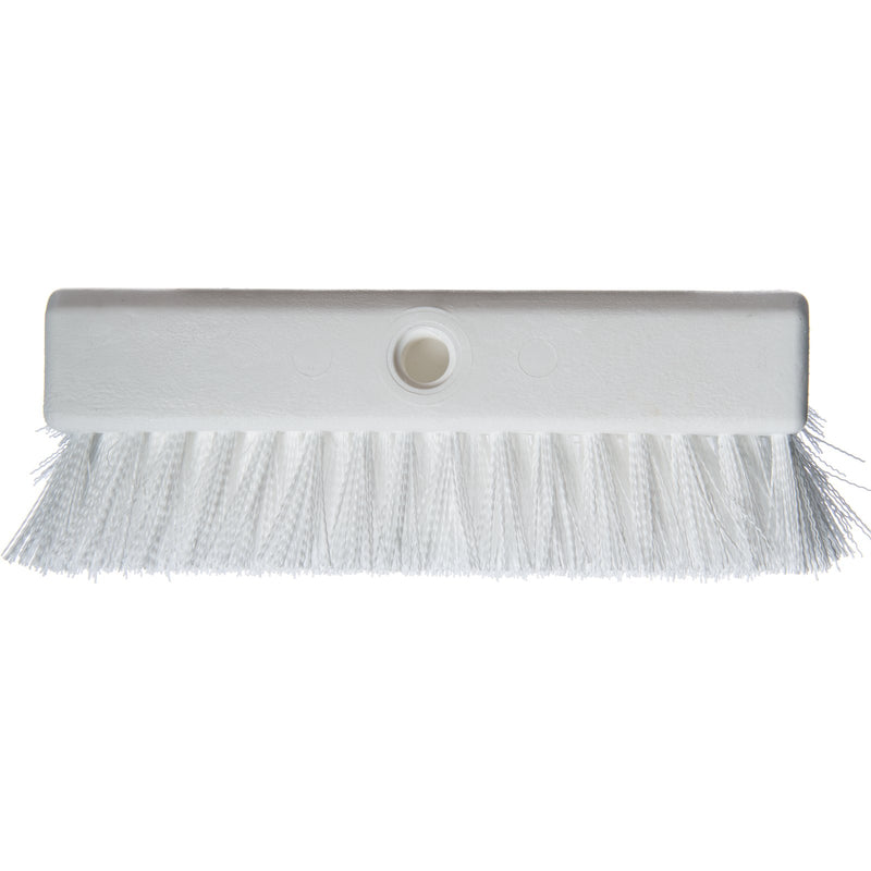 Carlisle 4042302 Sparta Hi-Lo White Floor Scrub Brush 10"