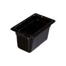 Carlisle 1052103 TopNotch 1/9 Size 4" Deep Black High Heat Food Pan