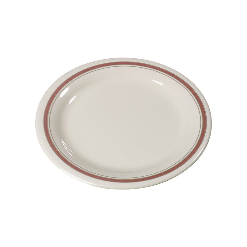 Carlisle 43003-906 Parisian on Bone Melamine Dinner Plate 10.5"