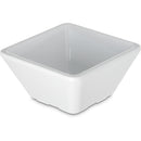 Carlisle Grove 6402402 Melamine White Square Bowl 3 Oz