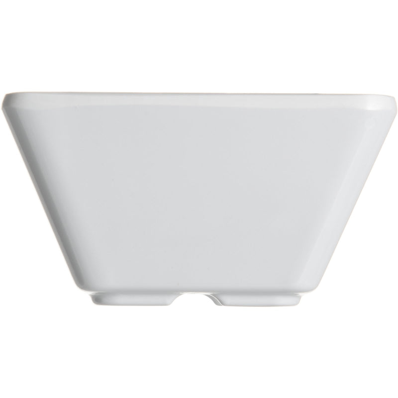Carlisle Grove 6402402 Melamine White Square Bowl 3 Oz