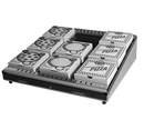 Hatco Glo-Ray® Pass-Thru Countertop 48" x 24" Pizza Warmer Single Slant Shelf Stainless Steel & Aluminum Construction