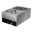 Hatco Electric Countertop Food Warmer (1) 1/1 Pan Capacity Stainless Steel Construction