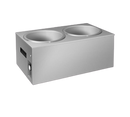 Hatco Countertop 750 W Soup Warmer (2) 11 qt. Insulated Wells Stainless Steel