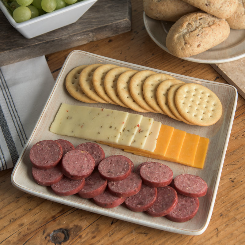 Carlisle Grove 6400970 Melamine Square Plate 9" Adobe