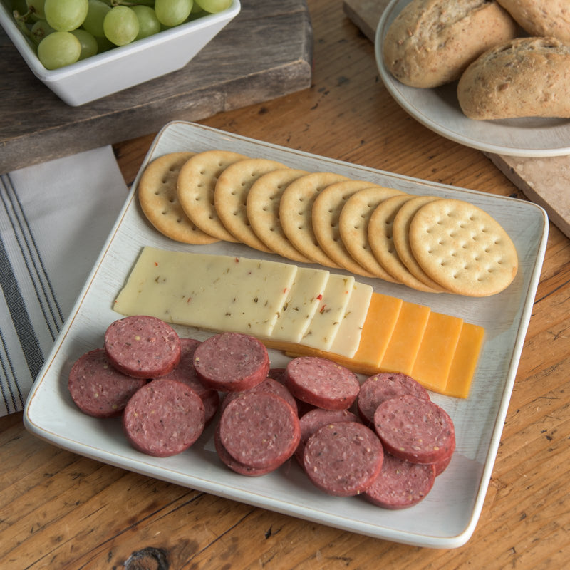 Carlisle Grove 6400906 Melamine Square Plate 9" Bluff