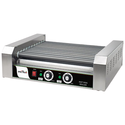 Spectrum RollsRight™ Hot Dog Grill Stainless Steel