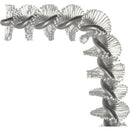 Carlisle 4011105 L-Tipped Fryer High Heat Brush  with Red Handle 23"