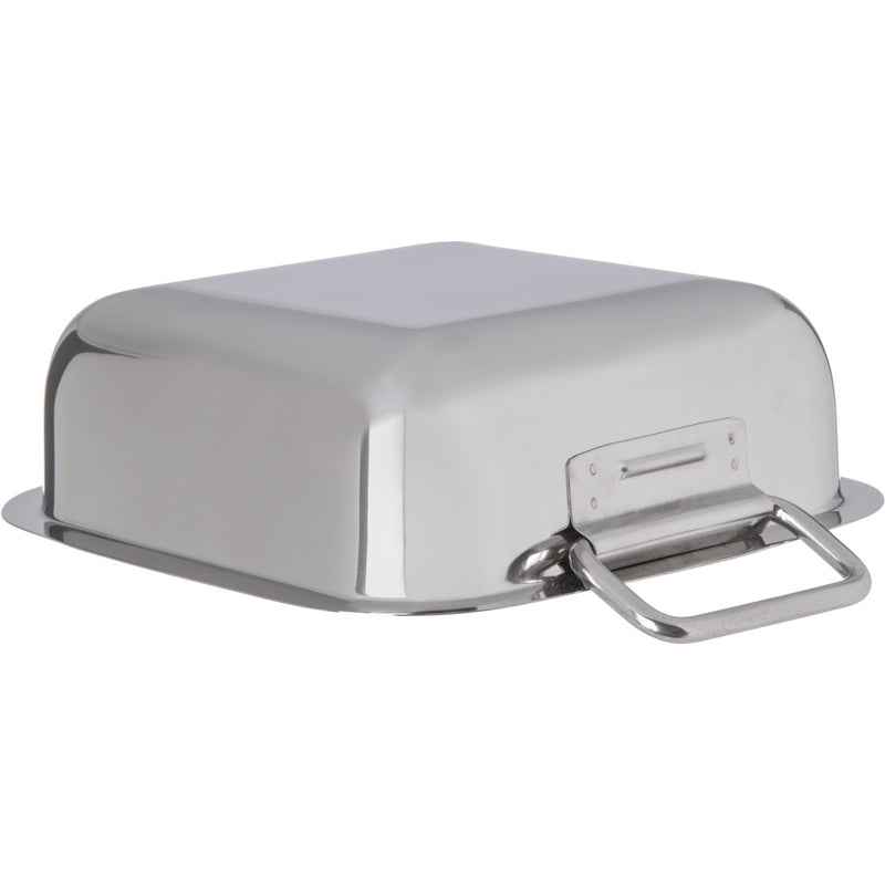 Carlisle 609084 SS Square Display Dish 10"