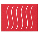 Hatco High Watt 8.5"H x 11.56" Triangular Shade Decorative Heat Lamp