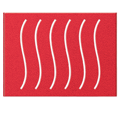 Hatco Standard 8.5"H x 11.56"W Decorative Heat Lamp Triangular Shade