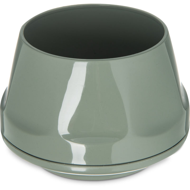 Carlisle Dinex DX420084 Heritage Sage Stackable Bowl, Insulated 9 oz.