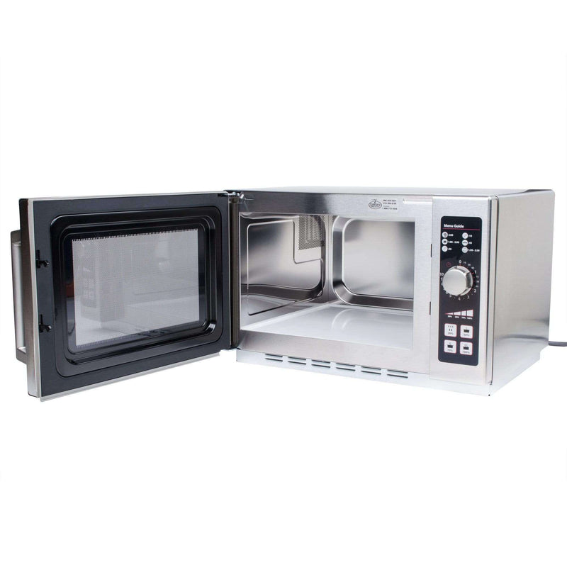 Amana RCS10DSE Medium Volume Stainless Steel Commercial Microwave - 120V, 1000W