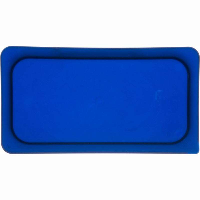 Carlisle 3058060 1/3 Size Lid for Food Pan - Dark Blue