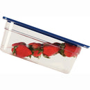 Carlisle 3058060 1/3 Size Lid for Food Pan - Dark Blue
