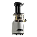 Omega VRT400HDS Silver and Black Vertical Masticating Juicer