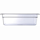 Carlisle 3066107 1/3 Size 4" Deep Food Pan - Clear