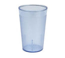Carlisle Dinex DX550654 Ice Blue Pebbled SAN Tumbler 9.5 oz