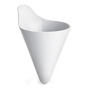 Tablecraft M59W White Melamine Cone Insert 9"