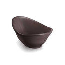 Tablecraft MB22BR 1.5 Oz Frostone Oval Wavy Bowl