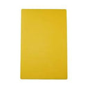 Thunder Group PLCB241805YW 24" X 18" X 1/2" Yellow Rectangular Polyethylene Cutting Board