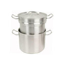 Thunder Group SLDB012 12 Qt 18/8 Stainless Steel Double Boiler (3 Pcs Set)