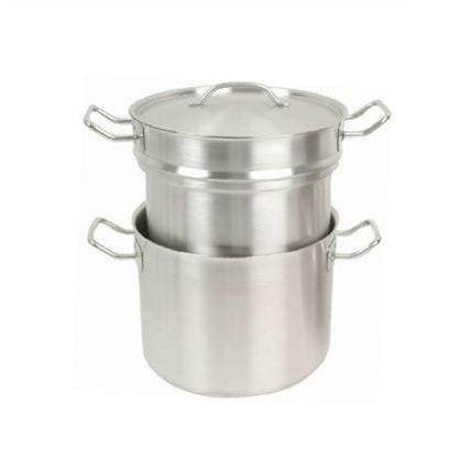 Thunder Group SLDB012 12 Qt 18/8 Stainless Steel Double Boiler (3 Pcs Set)