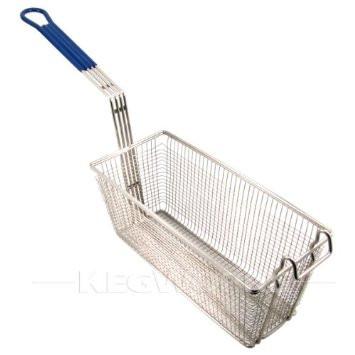 Winco FB-20 13-1/4" X 5-5/8" X 5-5/8" Wire Mesh Fry Basket