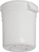 Carlisle 341010 10 Gallon White Waste Container