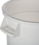 Carlisle 341010 10 Gallon White Waste Container